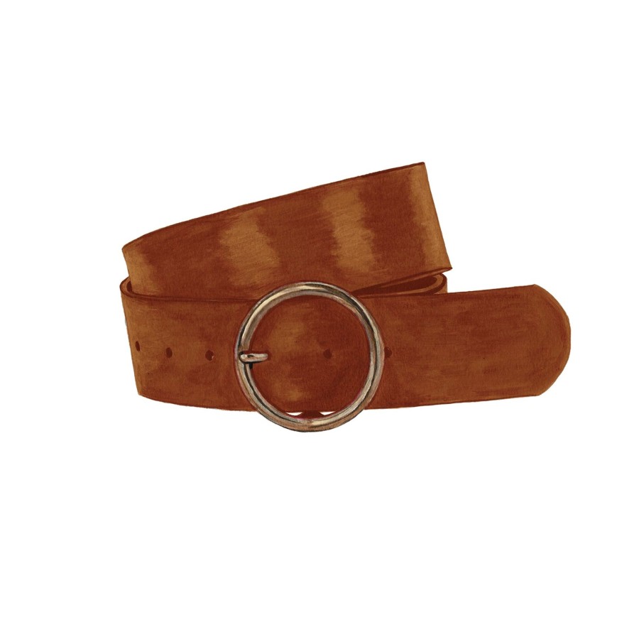 Accessories The J. Peterman Company | Wide Leather Belt