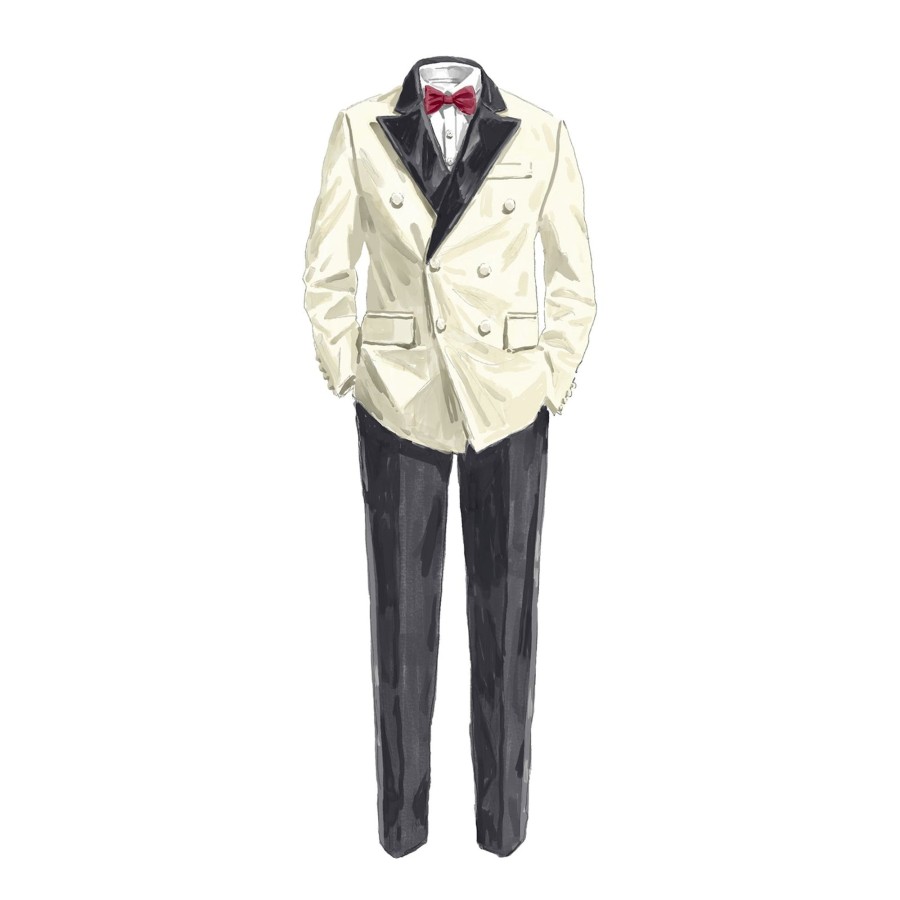 Men The J. Peterman Company Pants & Shorts | The Rsvp Classic Tuxedo Trouser Black