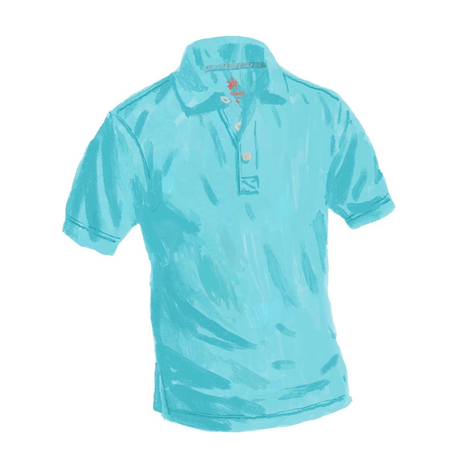 Men The Territory Ahead Shirts | Big Sur Pique Polo