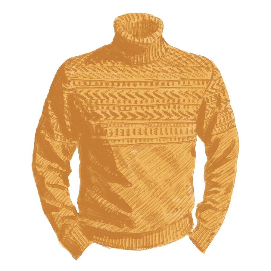 Men The J. Peterman Company Sweaters | Aran Fisherman'S Sweater