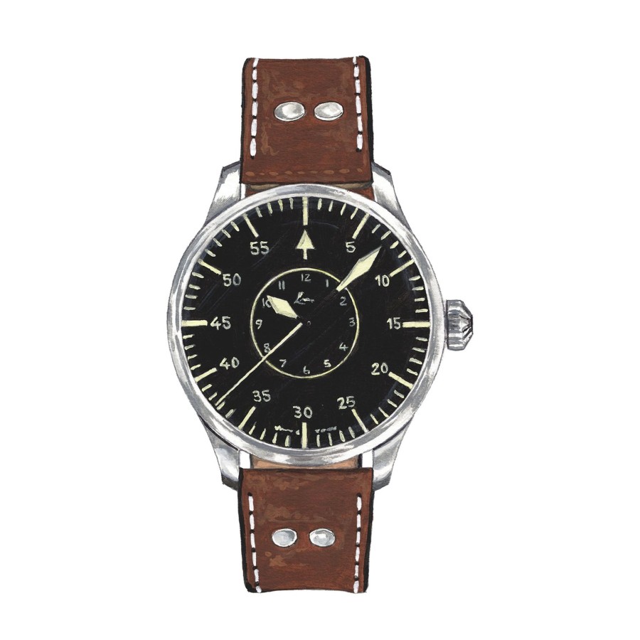 Accessories The J. Peterman Company | Aachen Pilots Watch Chestnut