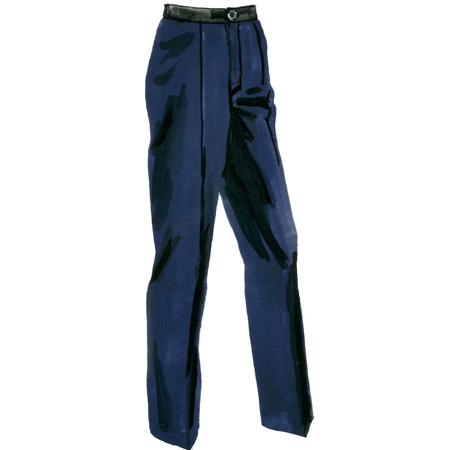 Women The J. Peterman Company Pants | Charleston Pants Navy