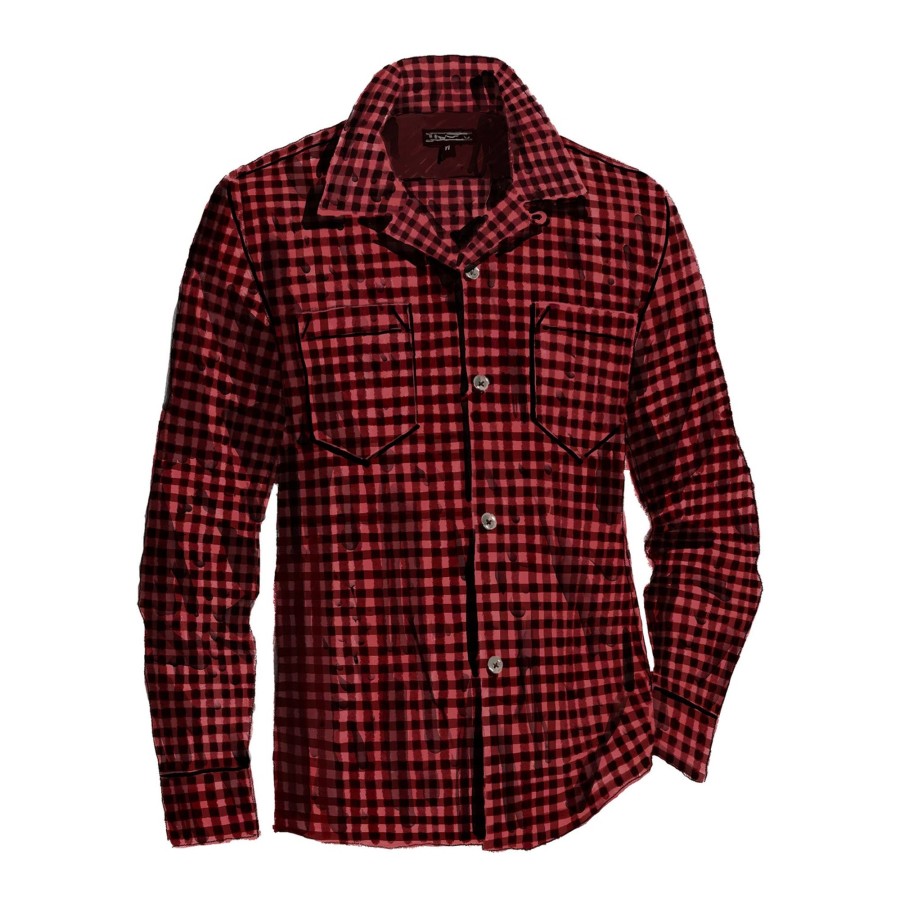 Men The J. Peterman Company Shirts | The Flapjack Shirt