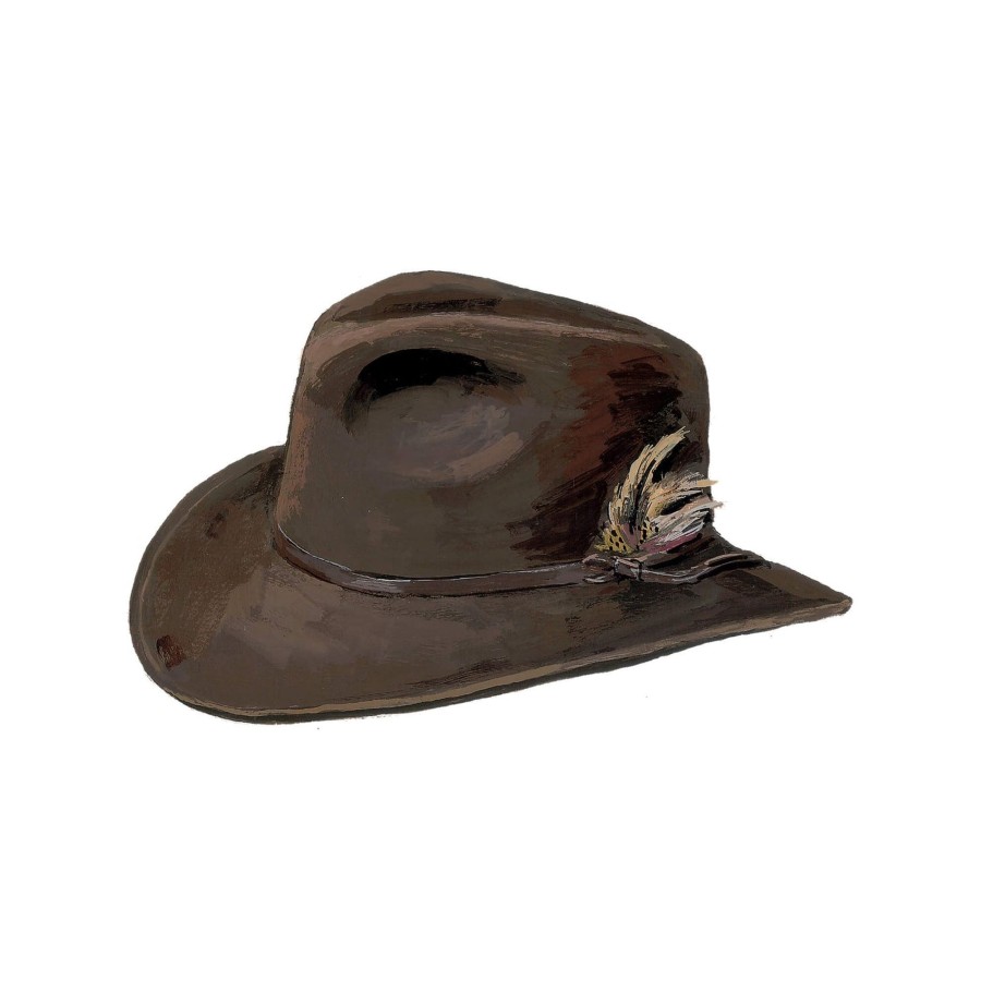 Accessories The J. Peterman Company | Crushable Outback Hat