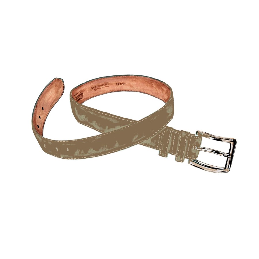 Accessories The J. Peterman Company | Suede Belt