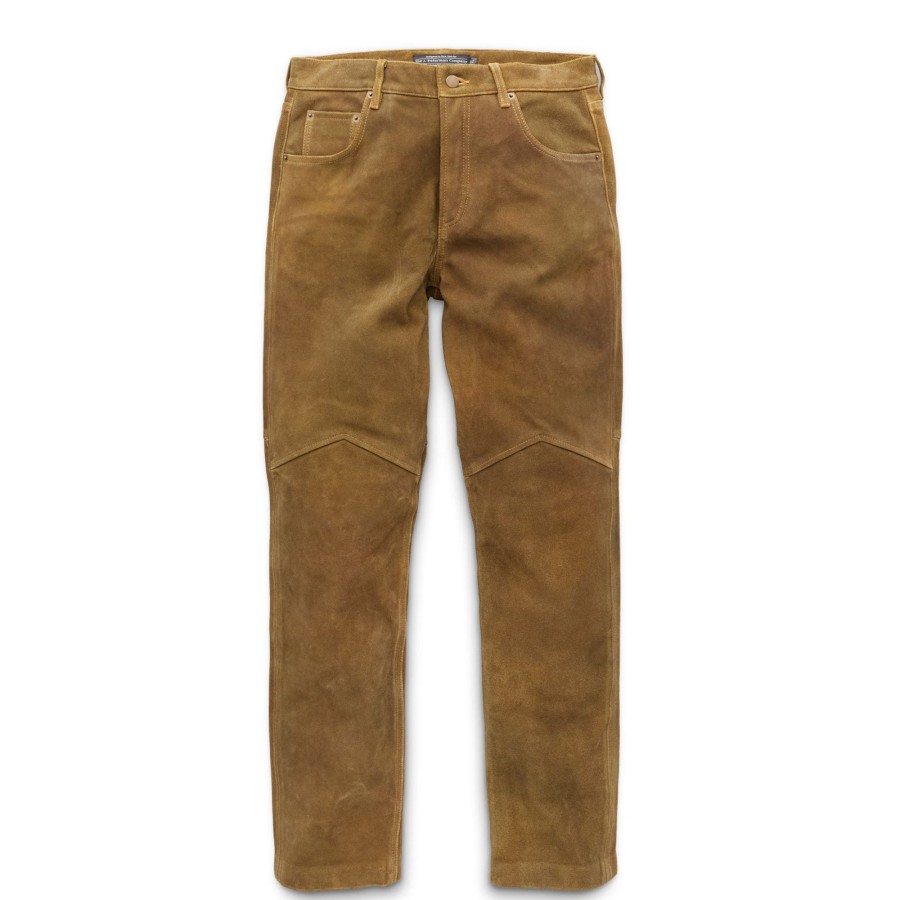 Men The J. Peterman Company Pants & Shorts | Roughstock Suede Pant