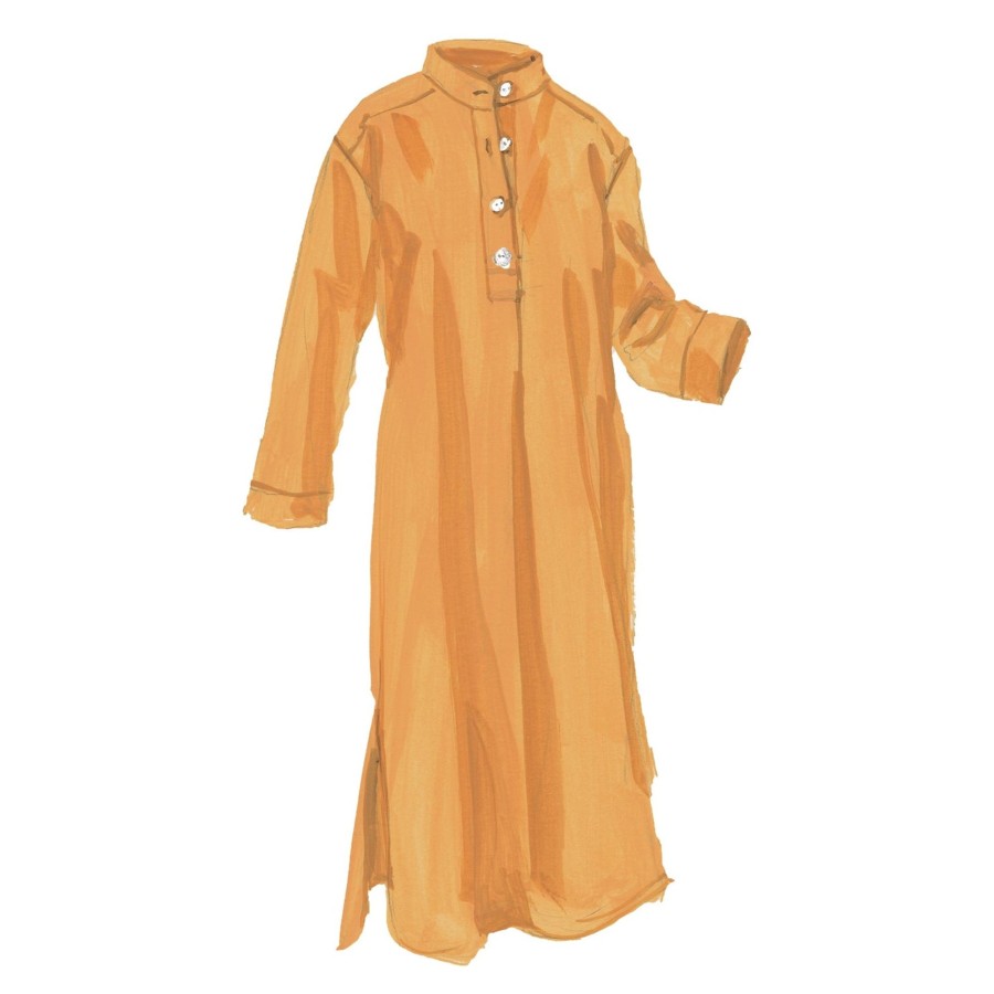 Accessories The J. Peterman Company | Flannel Marie Antoinette Tunic - Sale Butterscotch