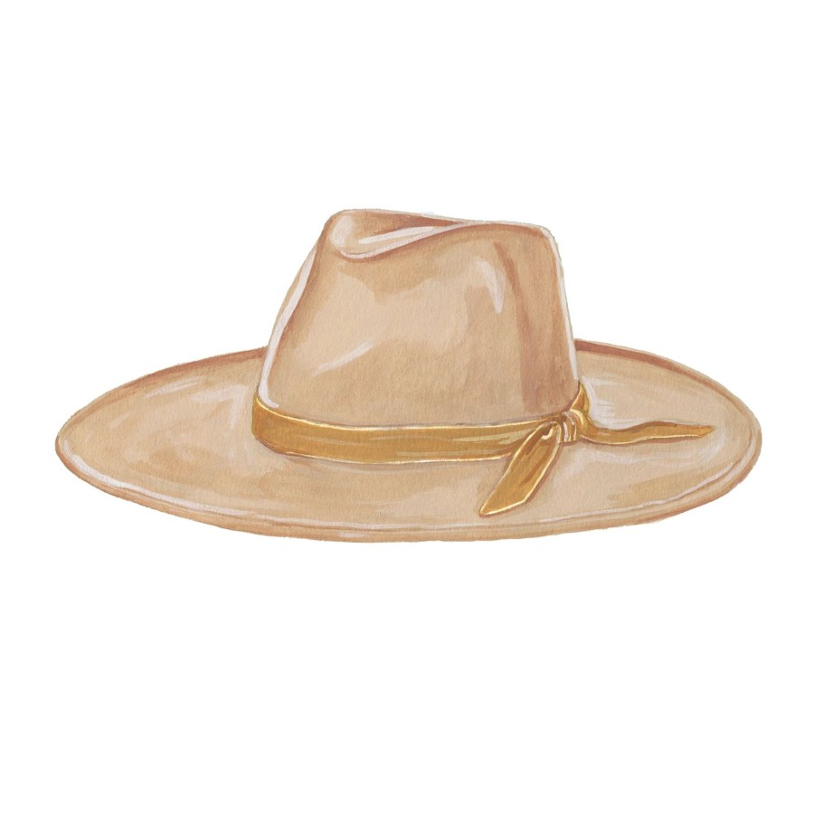 Accessories The J. Peterman Company | Calista Hat Tan