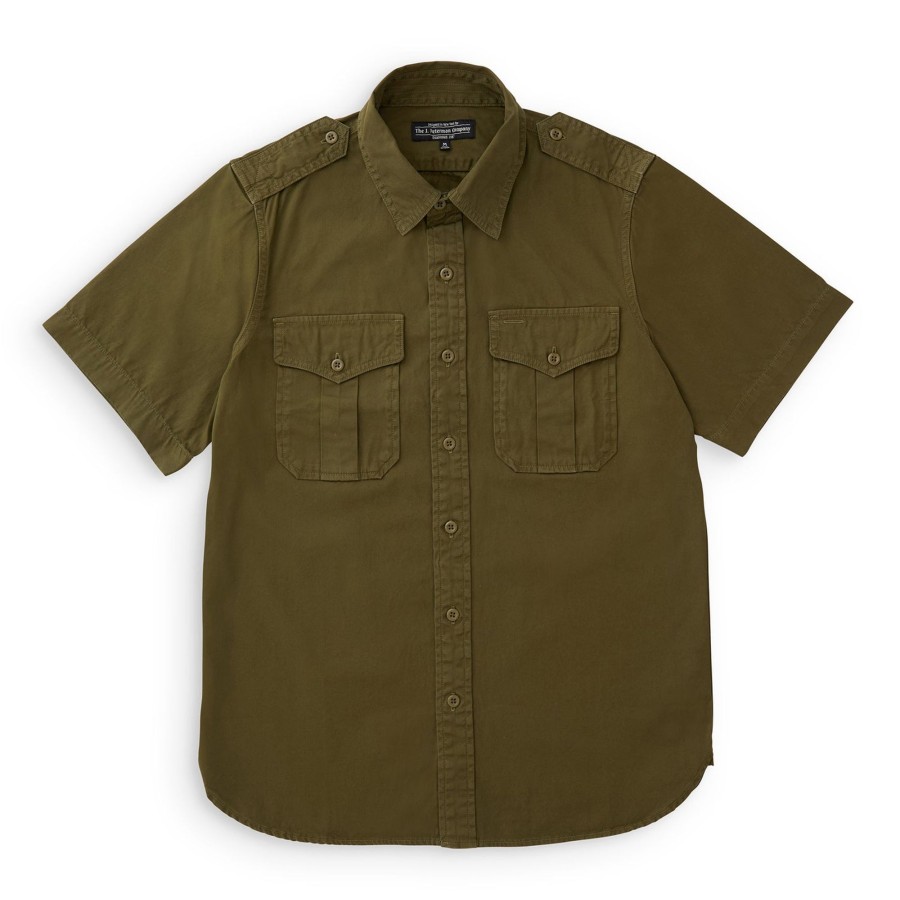 Men The J. Peterman Company Shirts | Officer And Gentleman Field Shirt