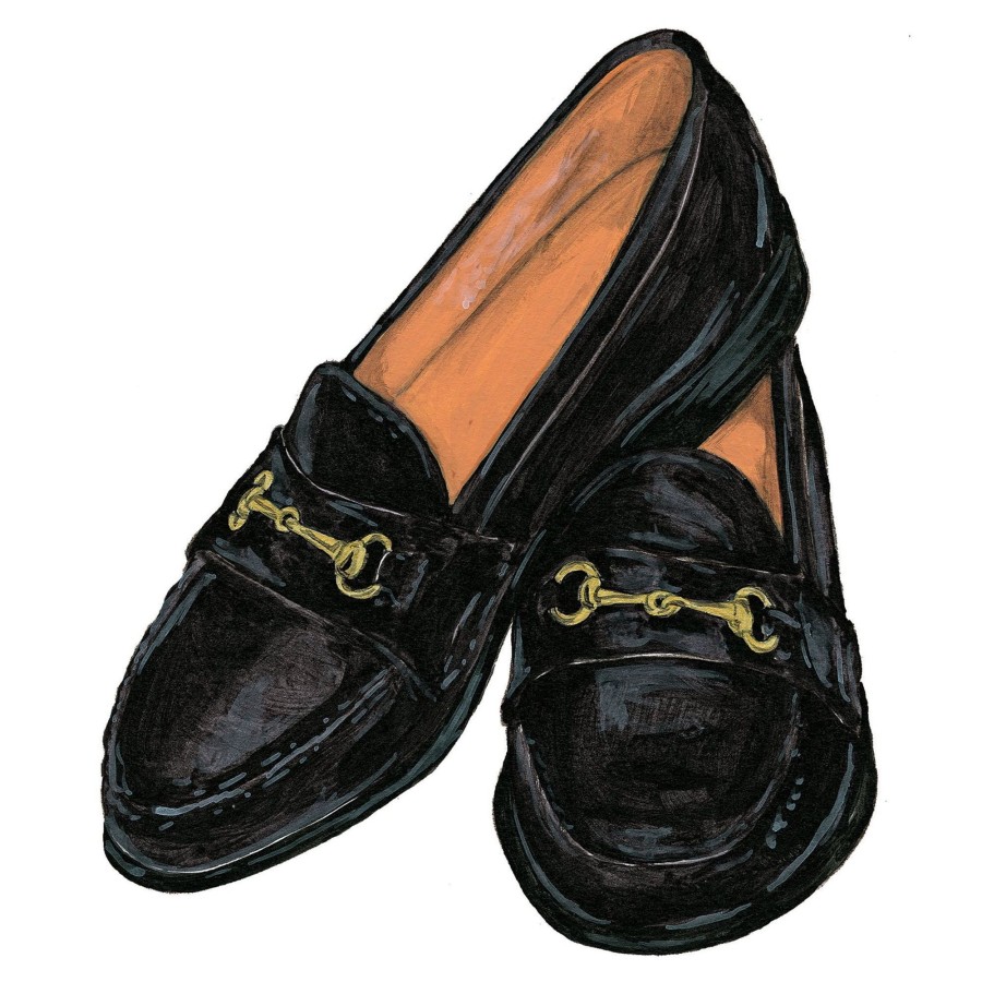 Accessories The J. Peterman Company | Horsebit Loafer Black