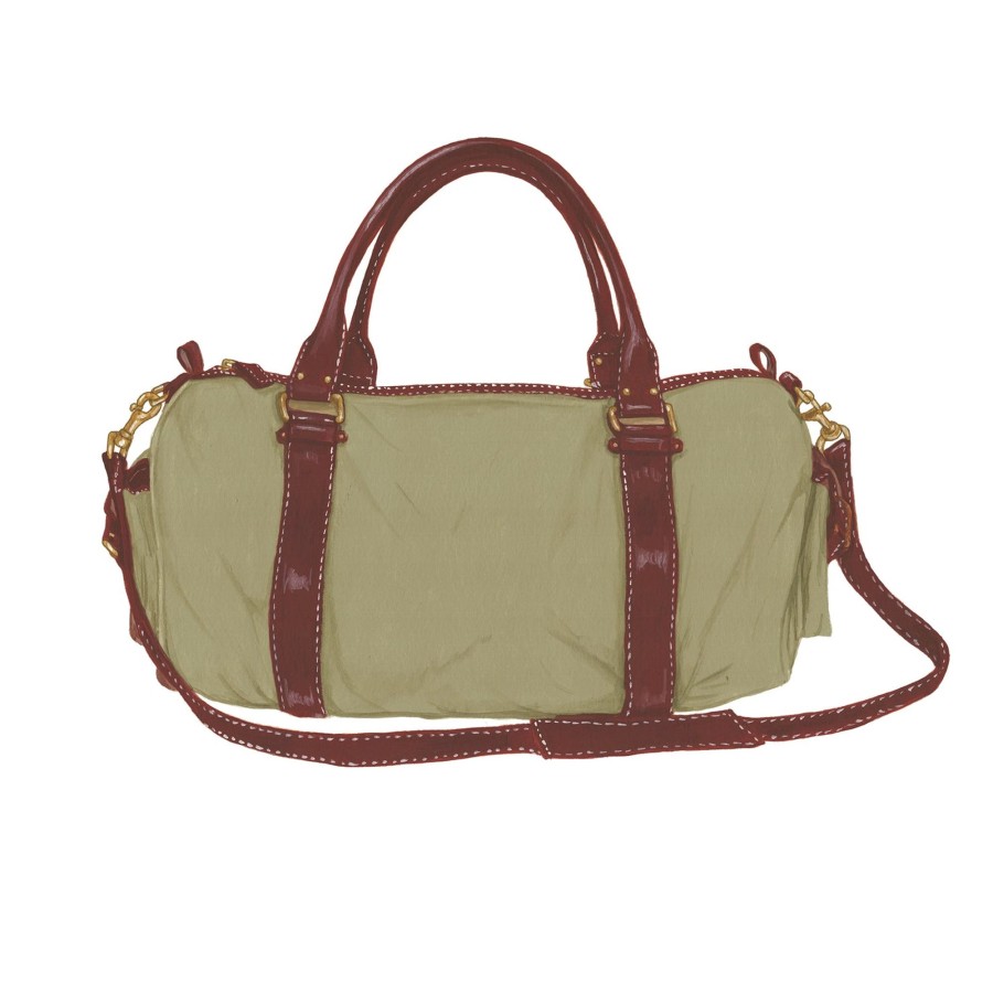 Accessories The J. Peterman Company | Canvas Excursion Bag Olive