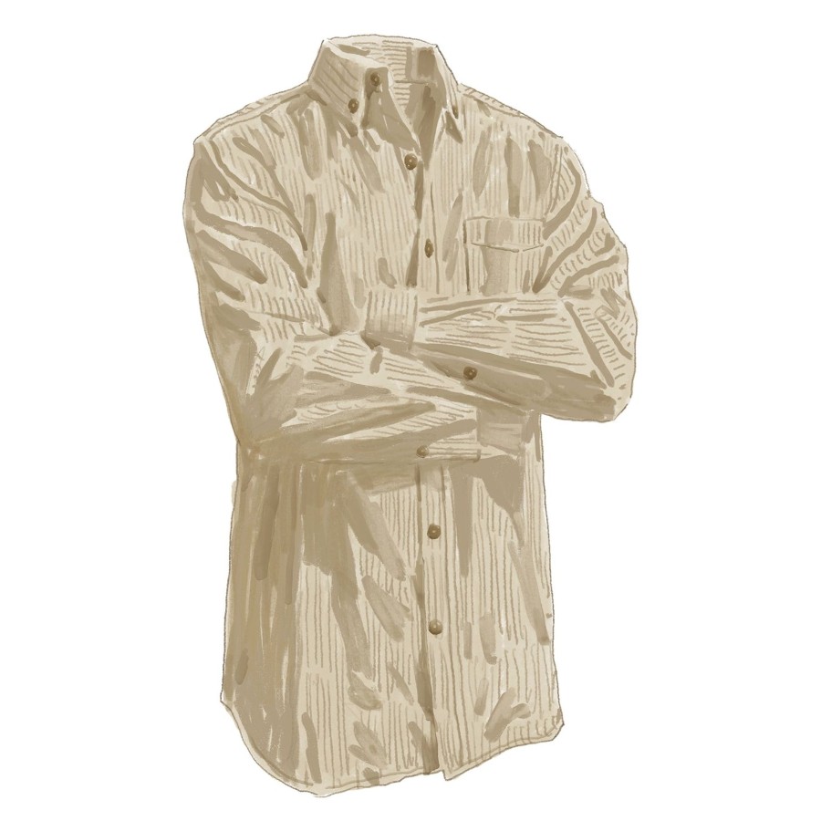 Men The J. Peterman Company Co. Shirts | Old Steamboat Solid Corduroy Shirt