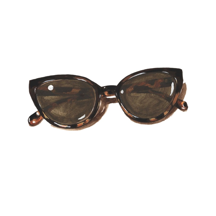 Accessories The J. Peterman Company | 1954 Harlequin Sunglasses Tortoise