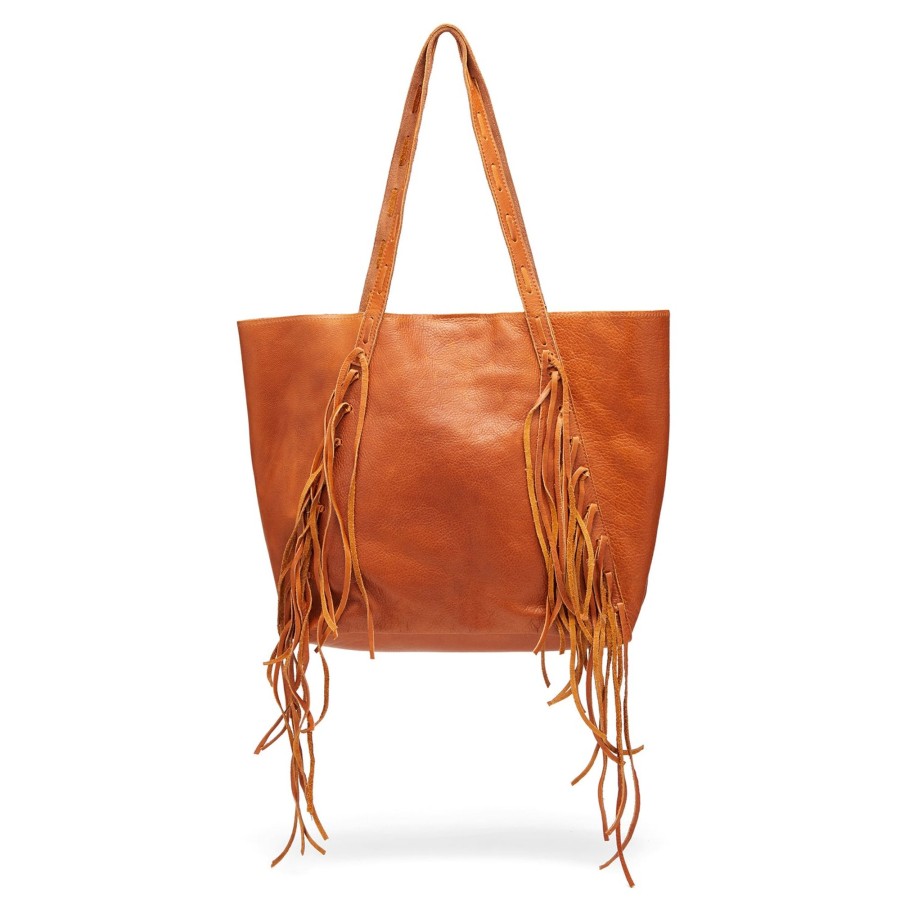 Accessories The J. Peterman Company | Paradise Valley Leather Tote Tan