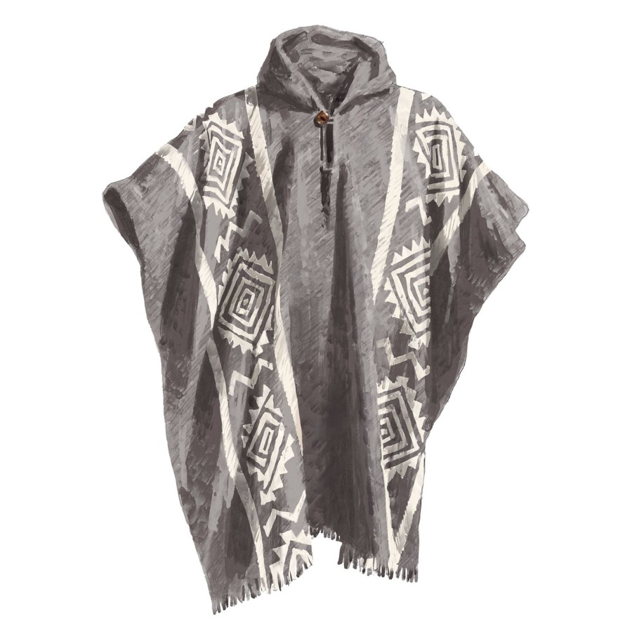 Accessories The J. Peterman Company | Handwoven Ecuadorian Poncho