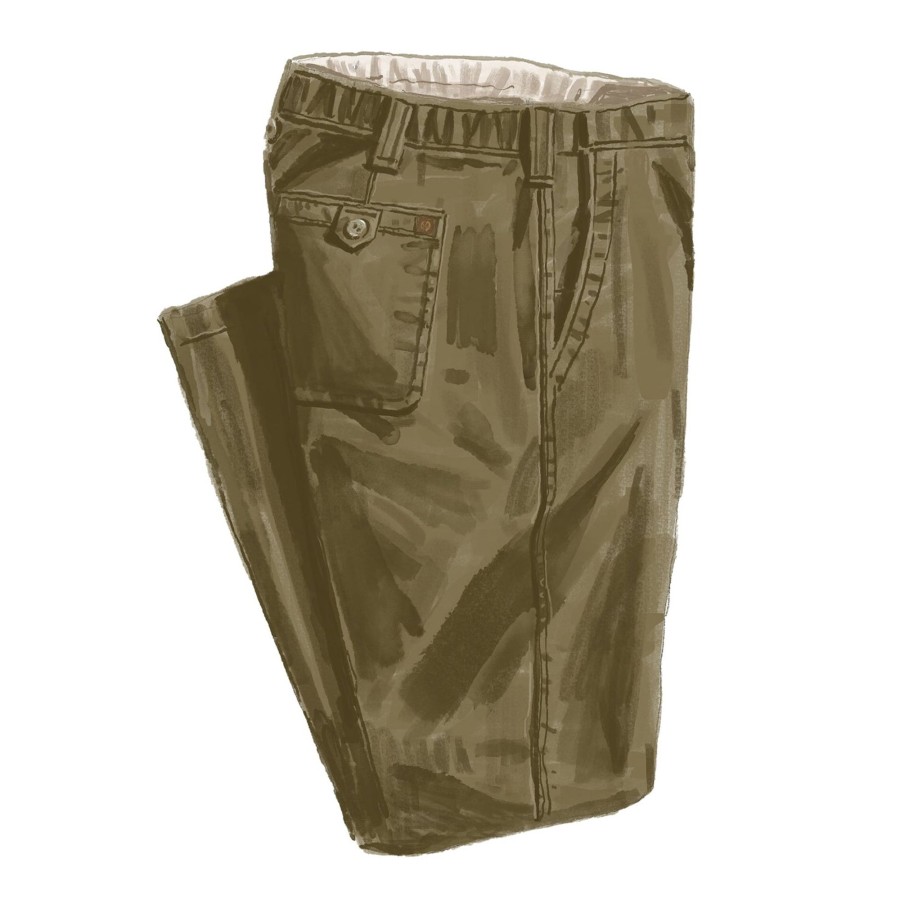 Men The J. Peterman Company Pants & Shorts | Mission Comfort Flat Front Chino