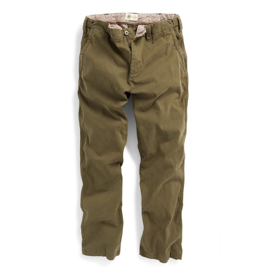 Men The J. Peterman Company Pants & Shorts | Mission Comfort Flat Front Chino