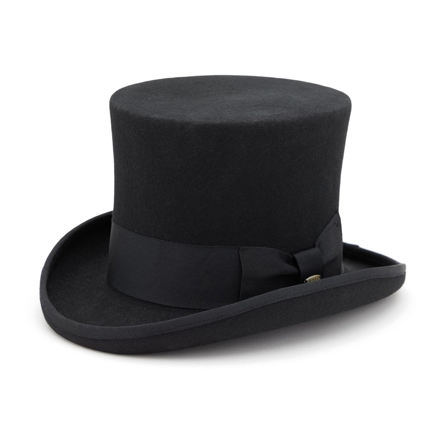 Accessories The J. Peterman Company | Top Hat Black