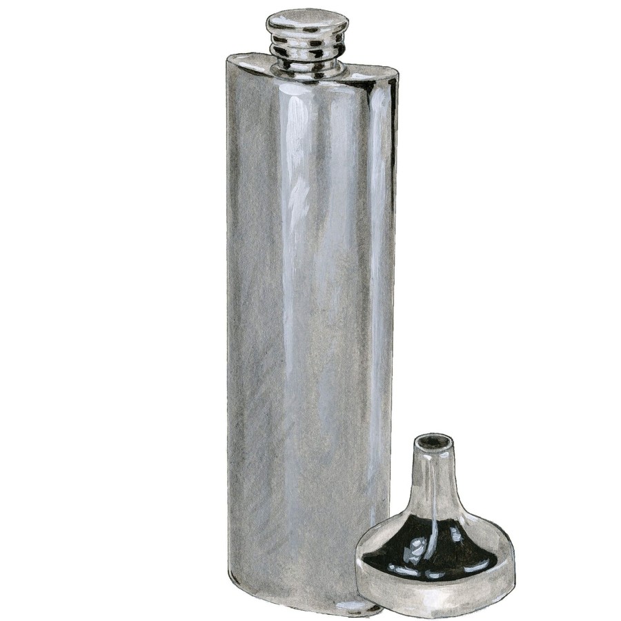 Women J. Peterman Outfitters Home | Purse Flask Funnel Pewter