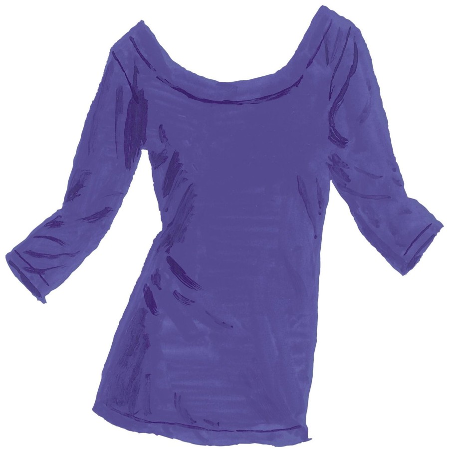 Women The J. Peterman Company Blouses & Tops | Boatneck Ballet Tee