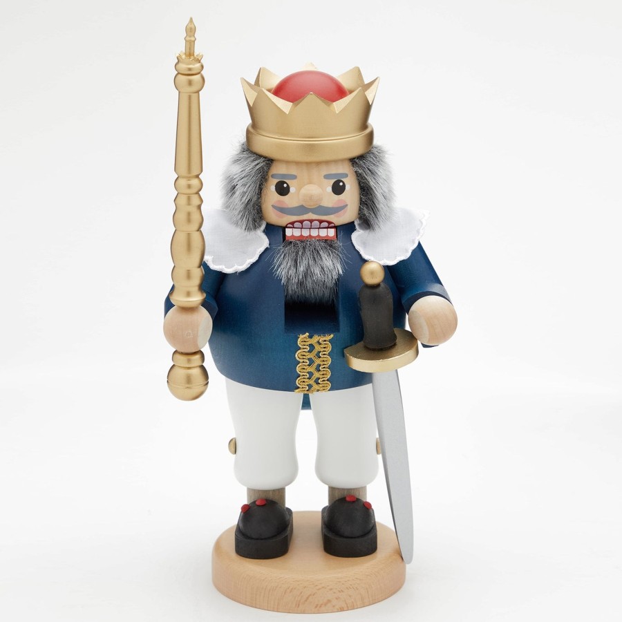 Accessories The J. Peterman Company | Medium King Nutcracker Royal Blue