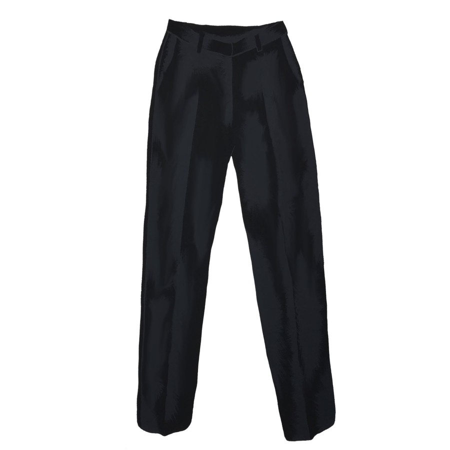 Women The J. Peterman Company Pants | Silk Pants