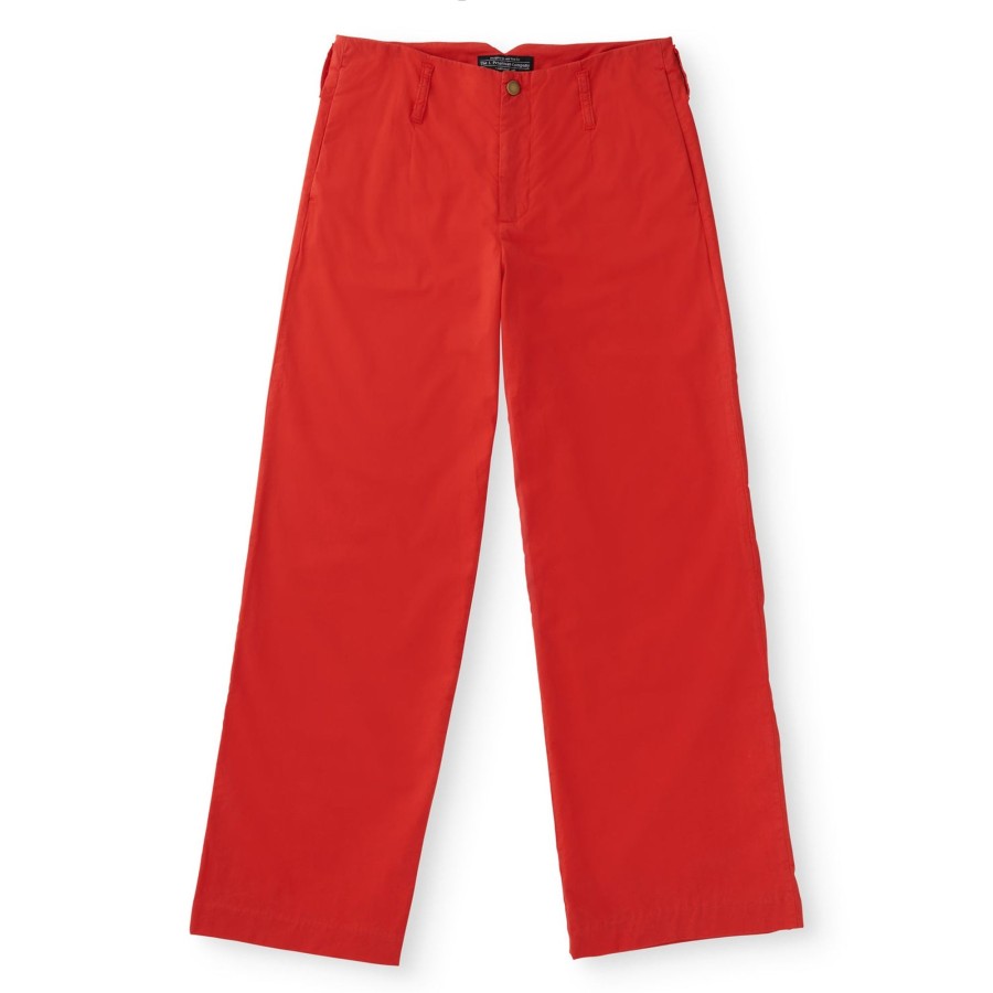 Women The J. Peterman Company Pants | Lightweight Denim Wide Legs