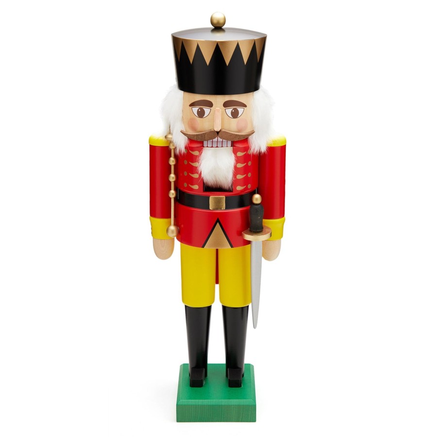 Accessories The J. Peterman Company | Large King Nutcracker Multi